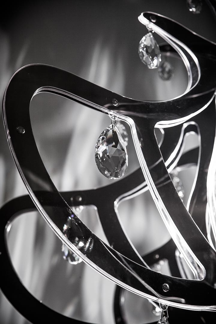 Slamp - Medusa Suspension Lamp - Black