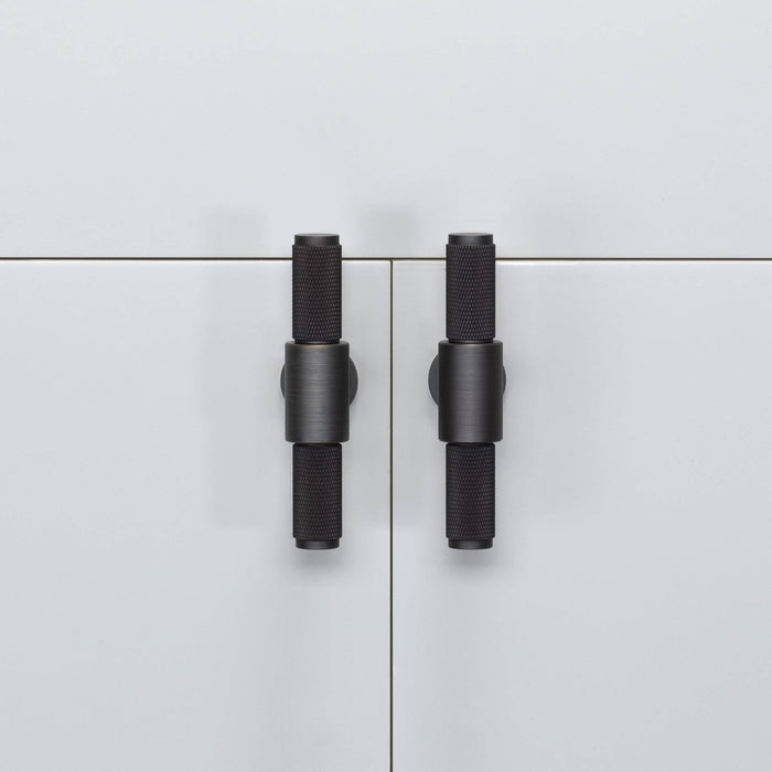 Buster & Punch - T-Bar Cross - Nude - Smoked Bronze