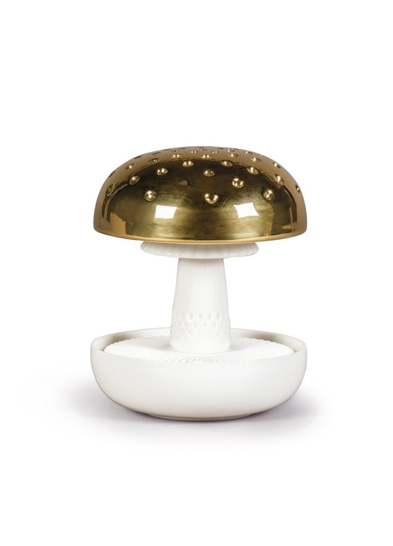 Lladró - Boletus 1 Diffuser - Gold - On the prairie Scent