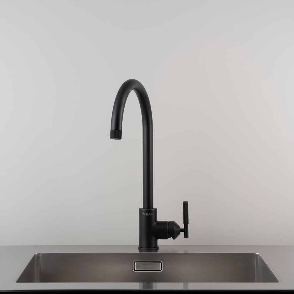 Buster & Punch - UK Kitchen Tap Linear - Mixer - Welder's Black