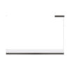 Contardi Lighting Fly Suspension Lamp - L.170 - Anthracite - White cotton