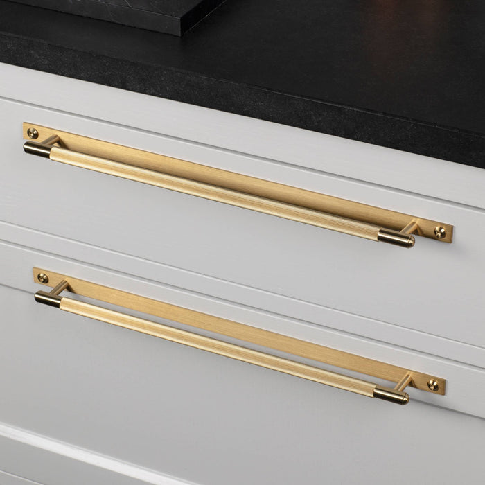 Buster & Punch - Pull Bar Linear - Plate - Brass - Large