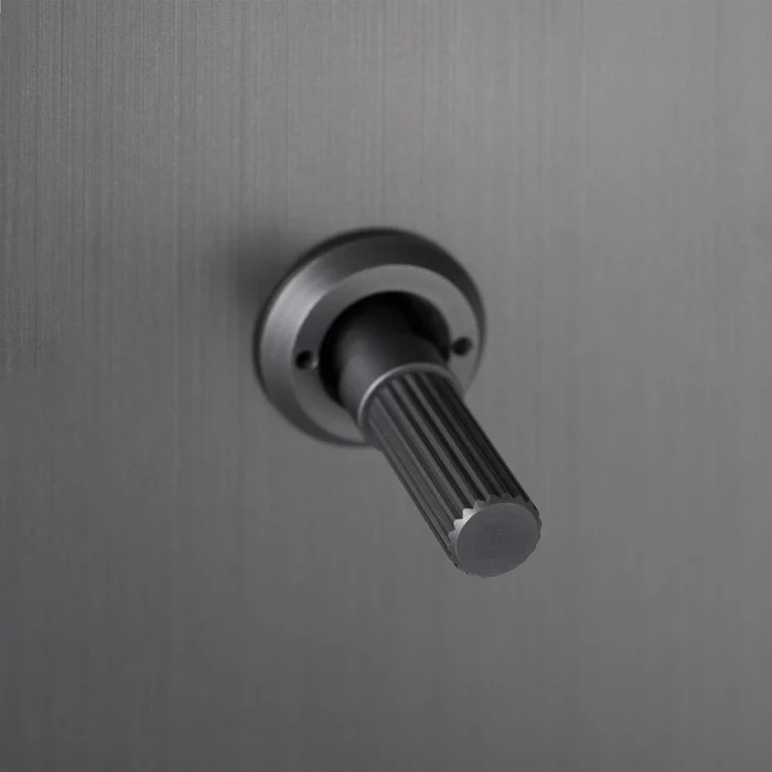 Buster & Punch - 1G Toggle 2-Way  Linear Switch - Smoked Bronze Finish