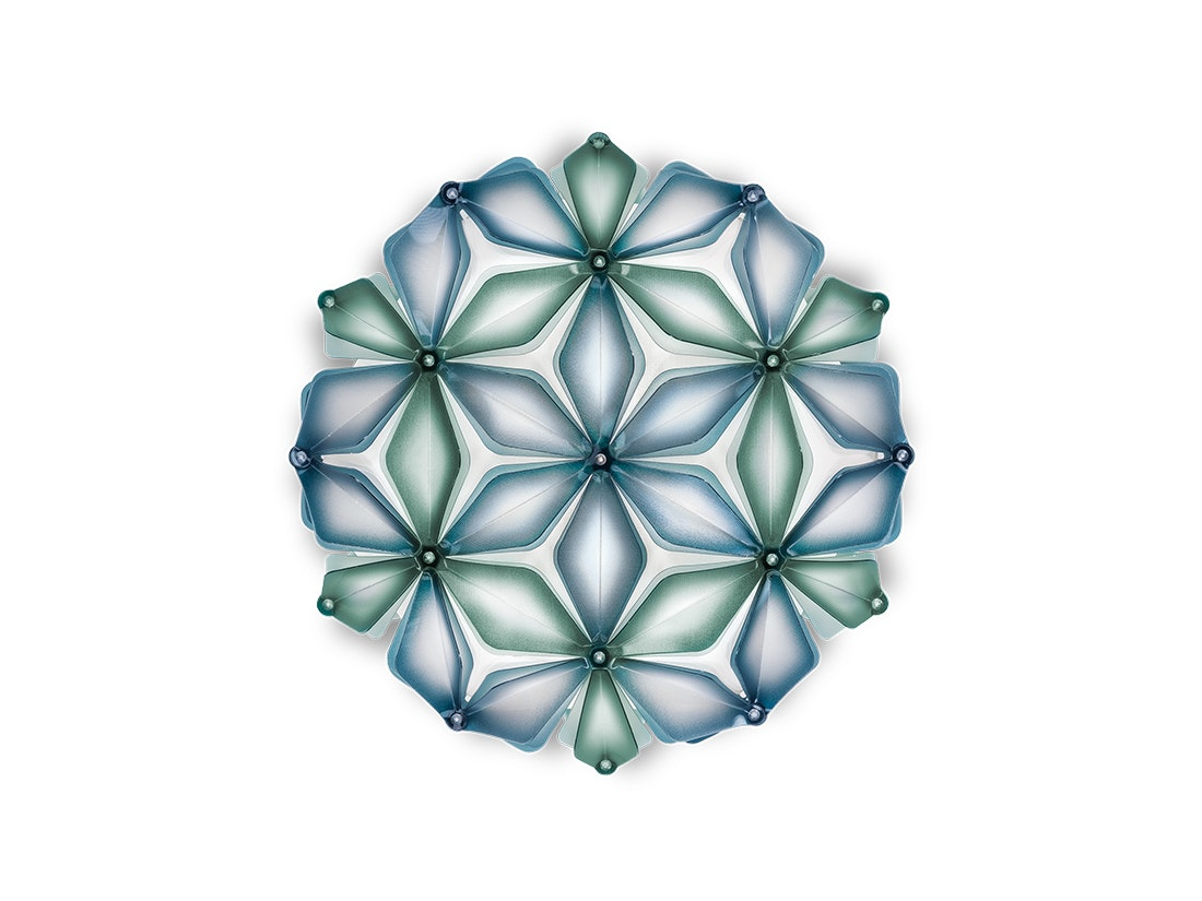 Slamp - La Vie Ceiling Lamp - Small - Blue
