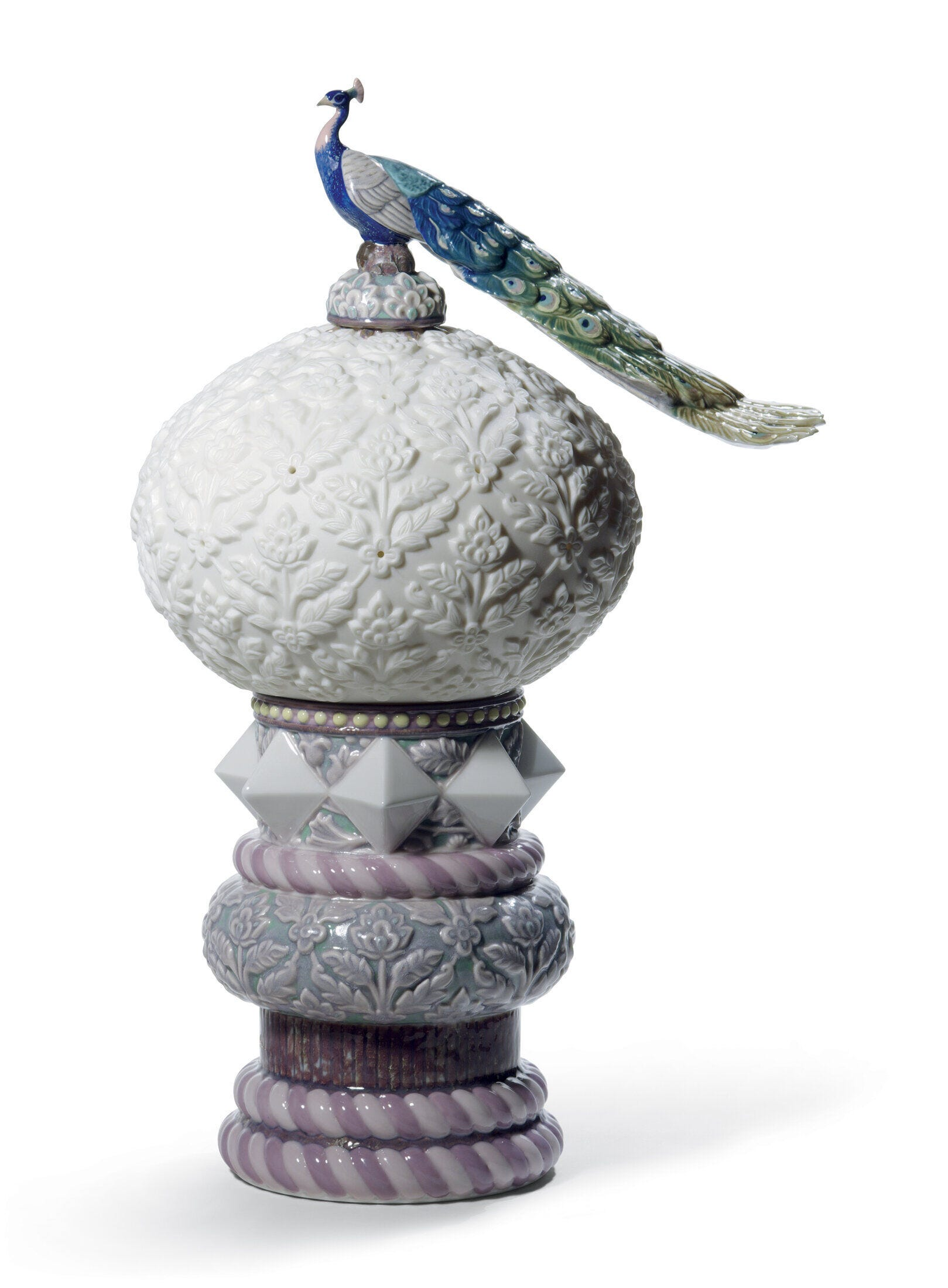 Lladró - Peacock Table Lamp