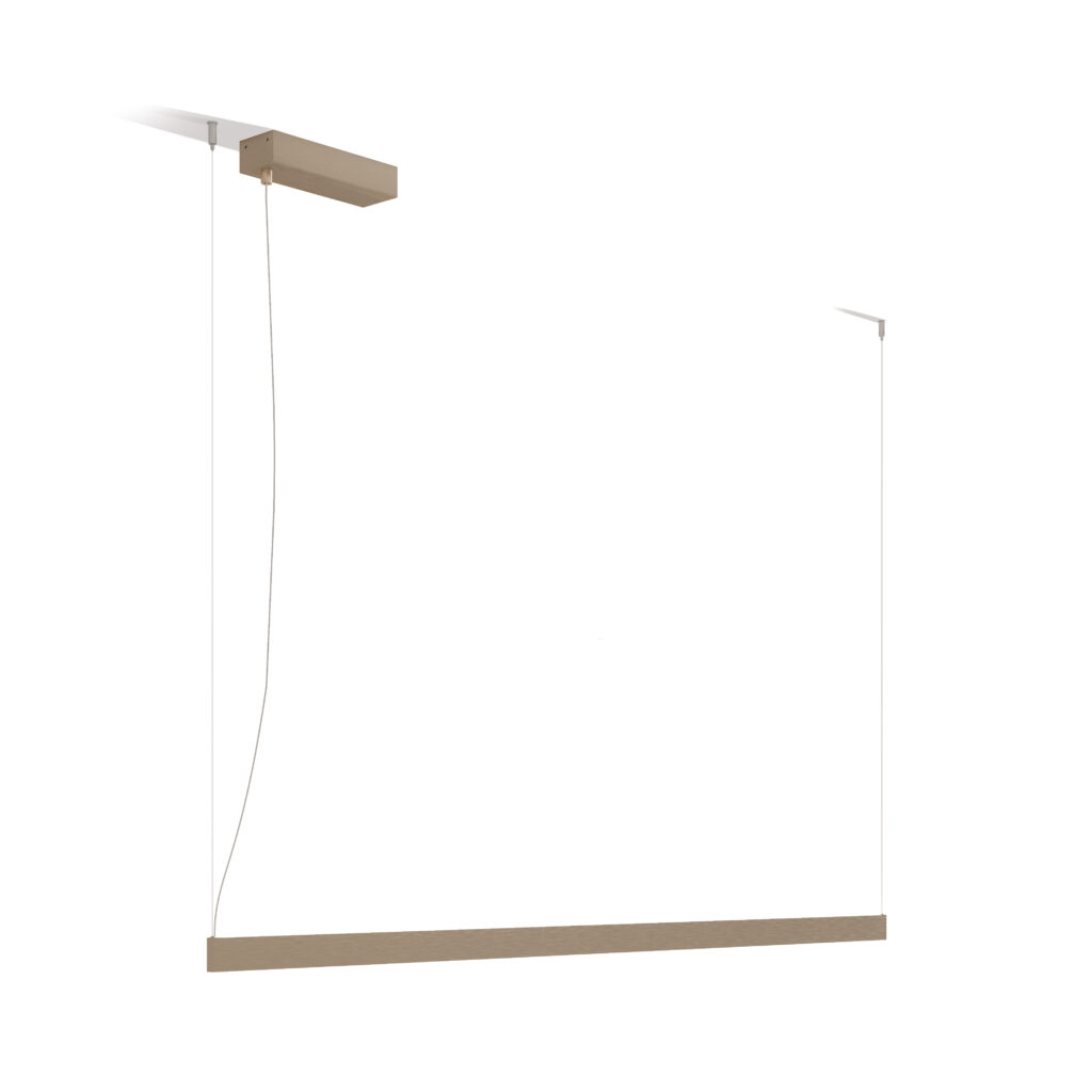 Contardi Lighting Fly Linear Light - l.170 - Satin Golden Nickel