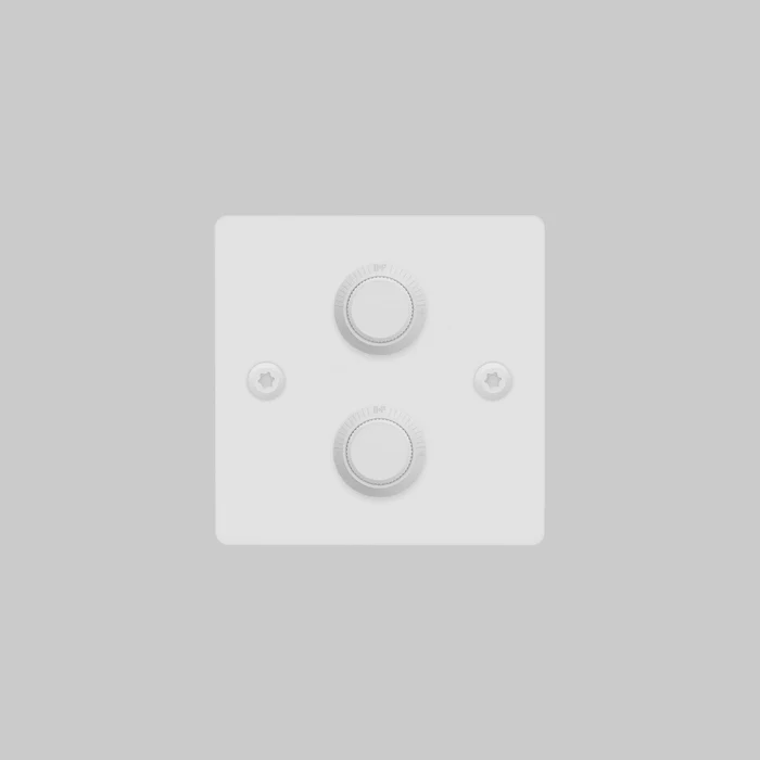 Buster & Punch - 2G Dimmer 120W Linear - White Finish