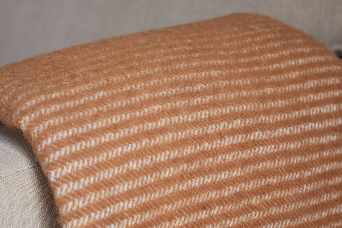 Nkuku - Ilaa Wool Throw - Sand