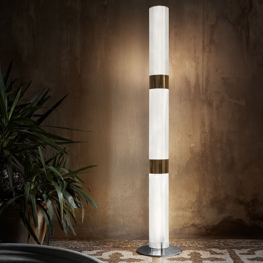 Slamp - La Lollo Floor Lamp - Prisma/Gold