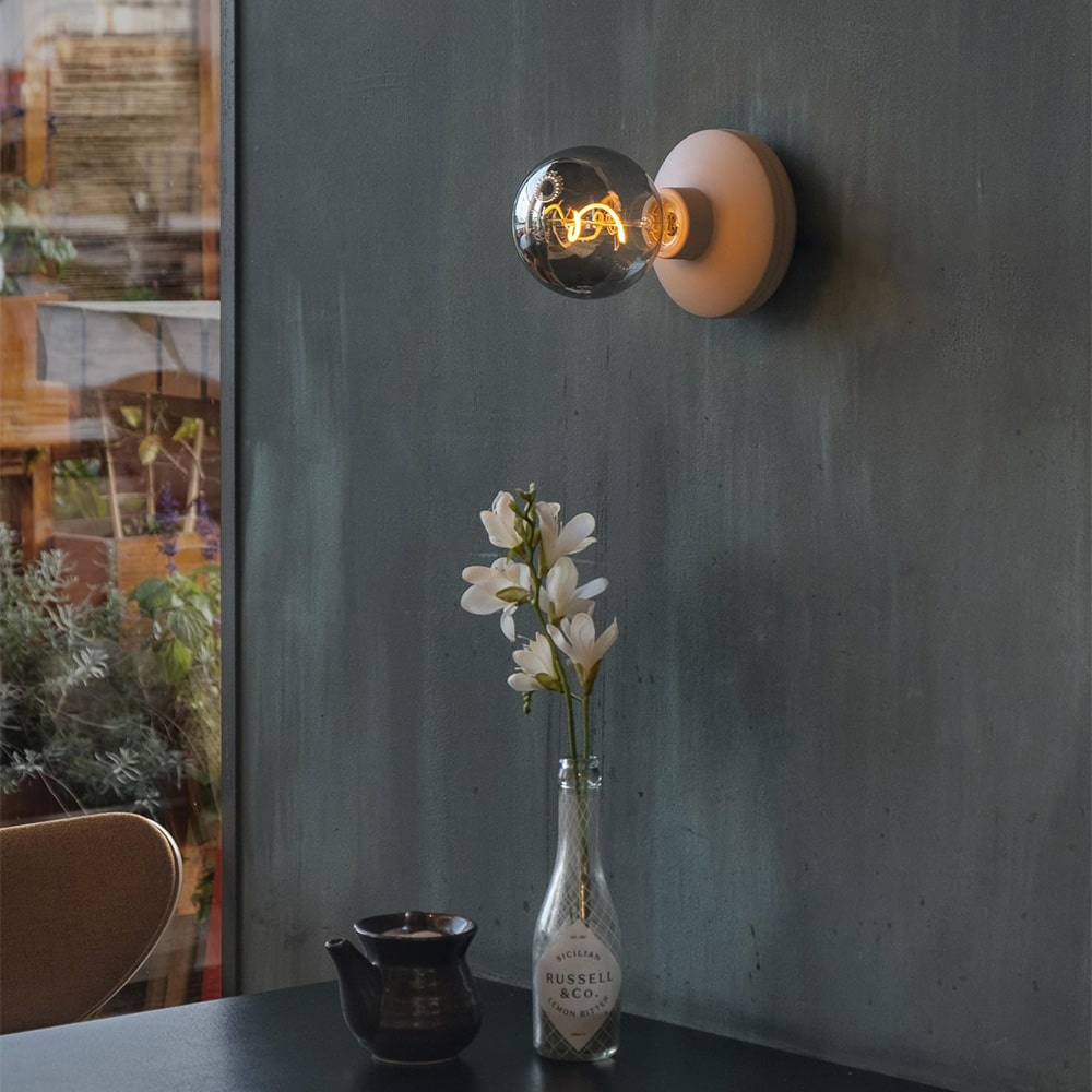 Humble Lights - Bee Wall Light Beige Smoked
