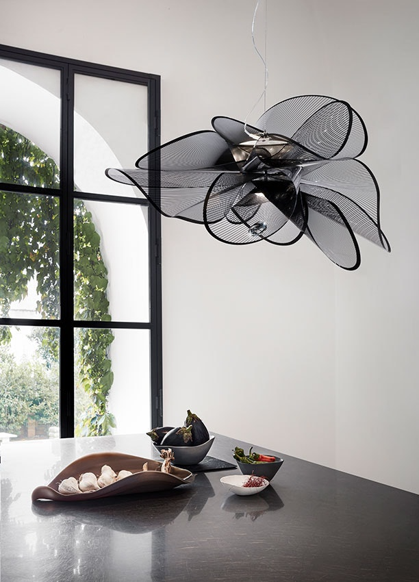 Slamp - La Belle Etoile Suspension Lamp - Large - Black