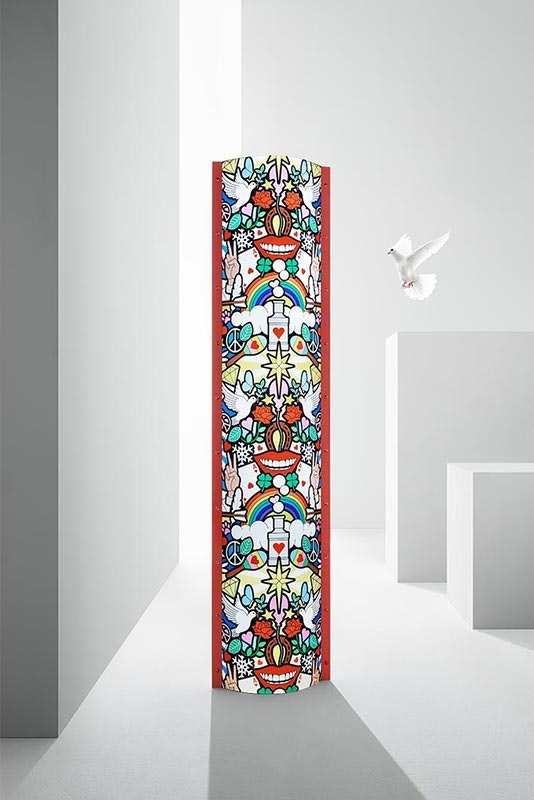 Slamp - The Lightning Archives Floor Lamp - Love Peace Joy