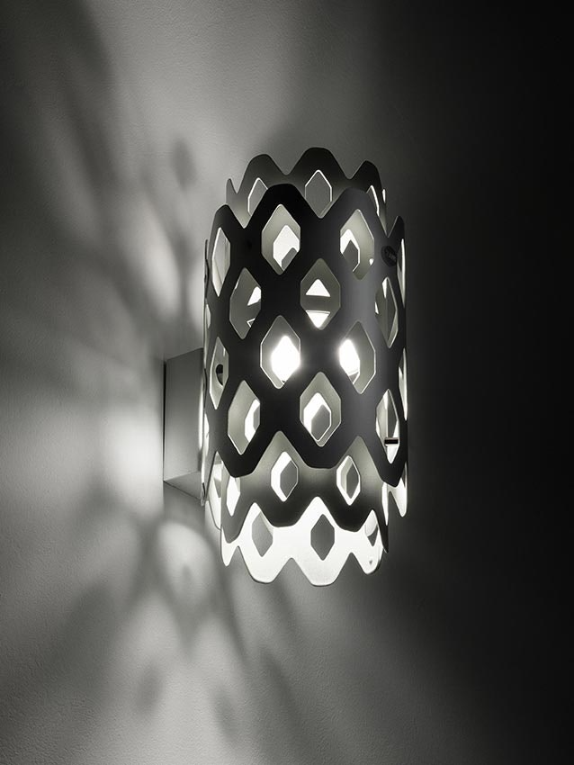 Slamp - Charlotte Outdoor Applique Wall Light - Anthracite