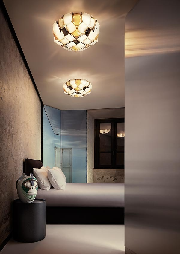 Slamp - Mida Ceiling Lamp - Medium - Amber