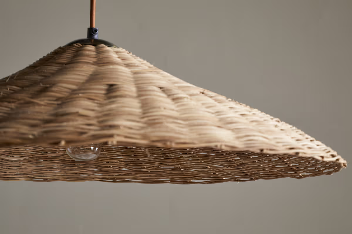 Nkuku - Sangu Rattan Pendant - Natural