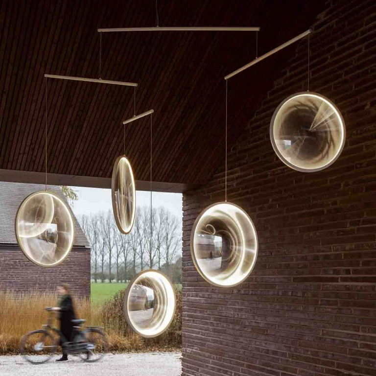 Dcw-Editions - Focus x5 Pendant Lamp - White
