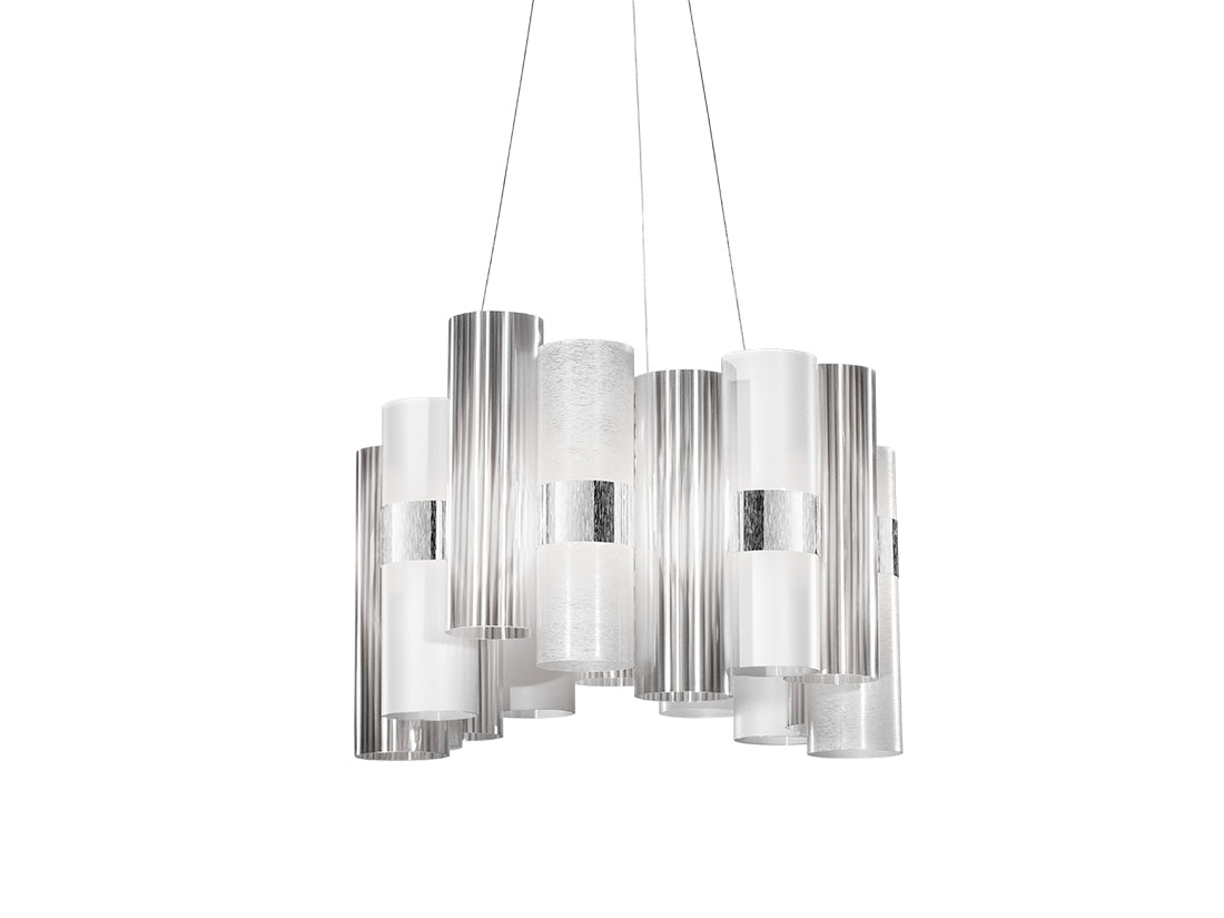 Slamp - La Lollo Suspension Lamp - Medium - White