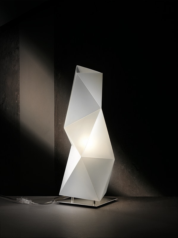 Slamp - Diamond Table Lamp - White