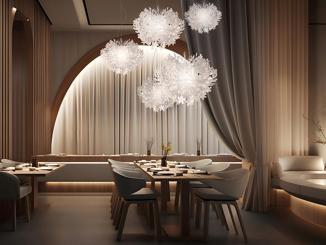 Slamp - Fiorella Suspension Lamp - Small - White