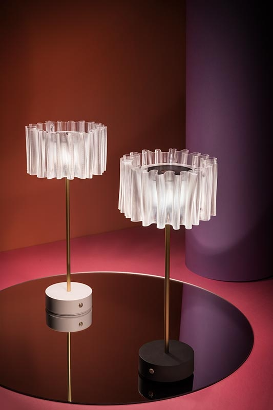 Slamp - Accordéon Battery Table Lamp - Prisma/Black