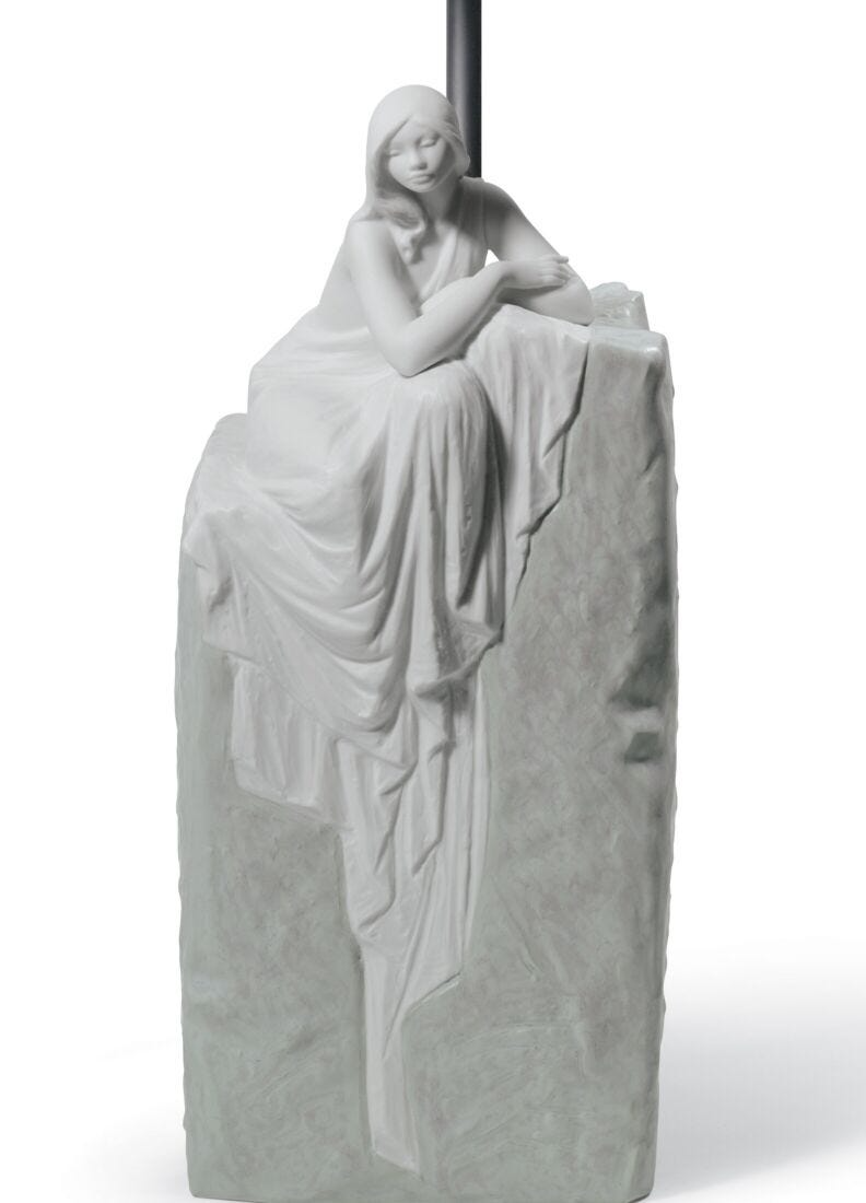 Lladró - Meditating Woman I Table Lamp