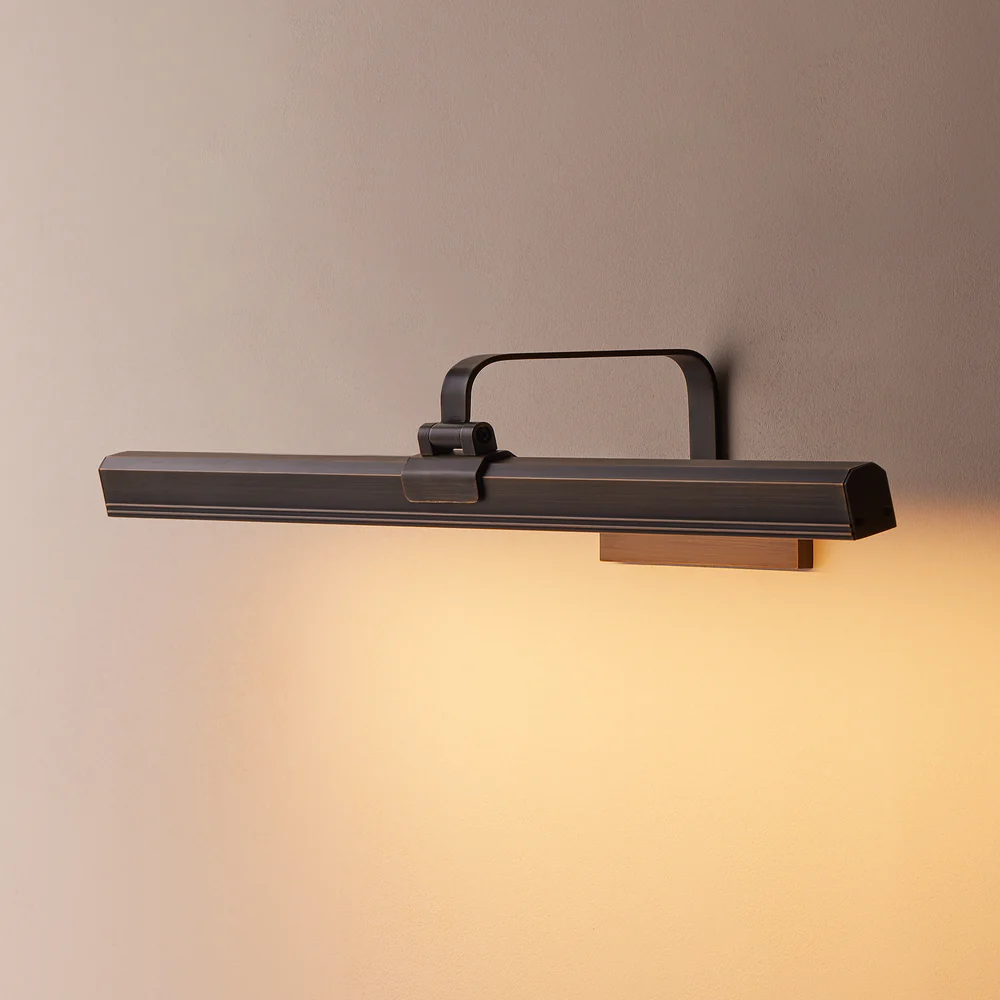 Pooky - Marcel Rechargeable Picture Light - Larger - Bronze Finish
