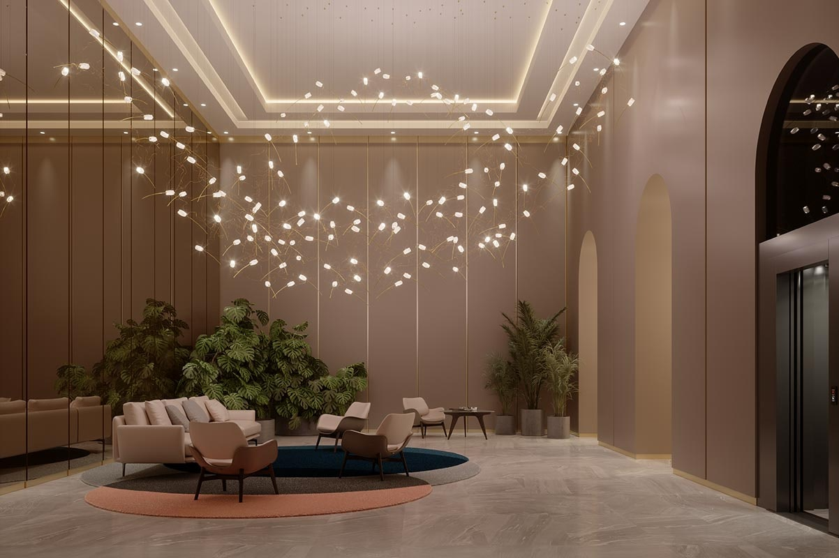 Slamp - Tulip Suspension Lamp - 7 Linear - Prisma