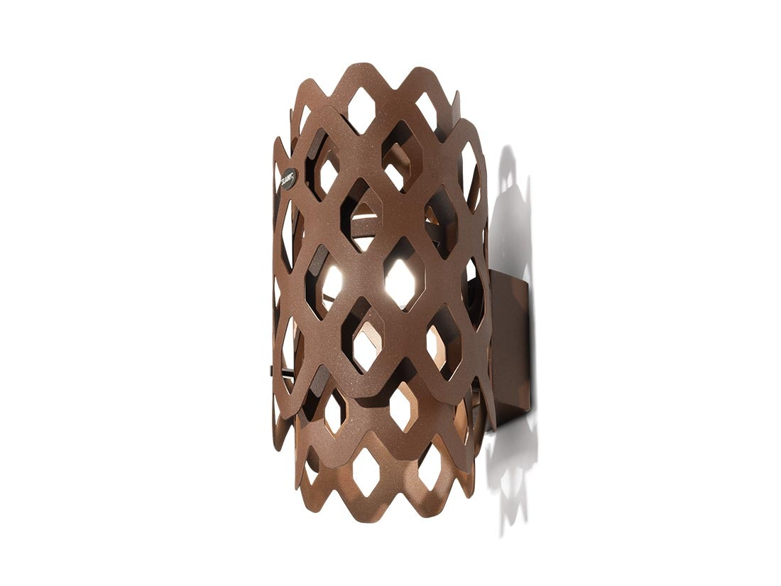 Slamp - Charlotte Outdoor Applique Wall Light - Corten