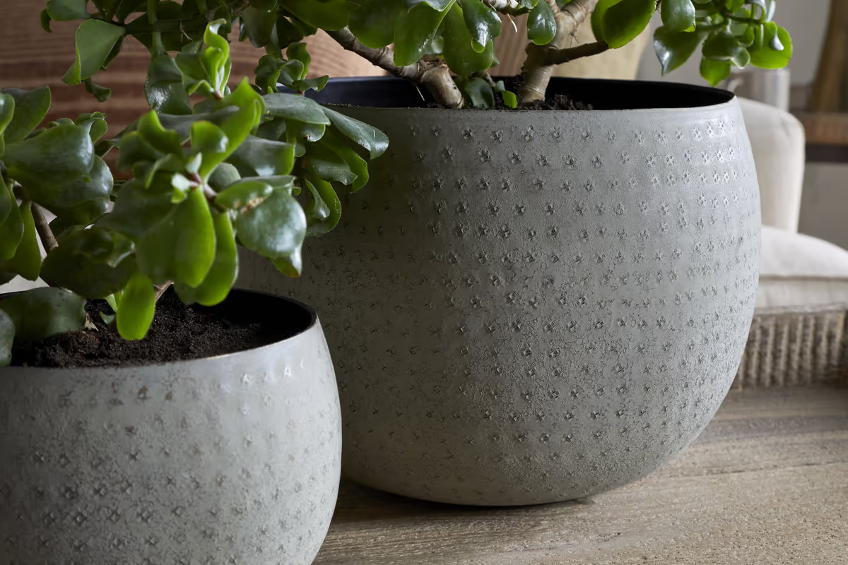 Nkuku - Laoko Planter - Olive Grey - Large