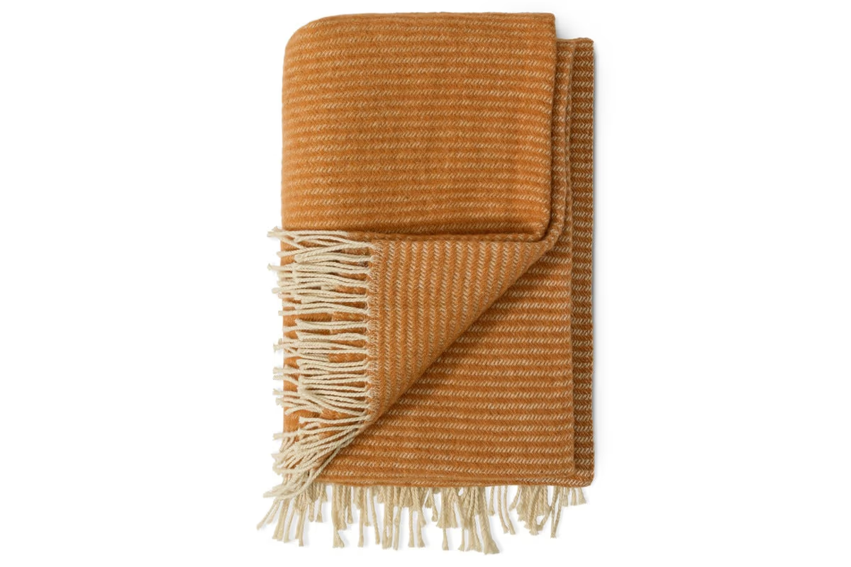 Nkuku - Ilaa Wool Throw - Sand