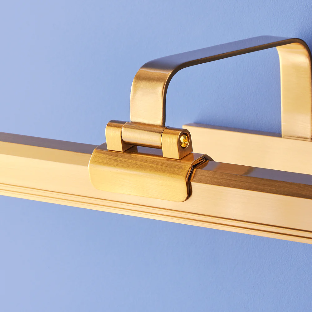 Pooky - Marcel Rechargeable Picture Light - Smaller - Antique Brass Finish