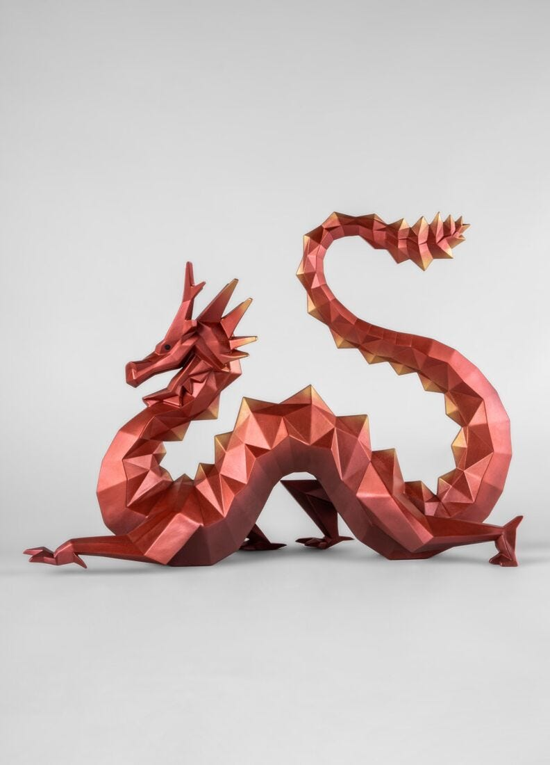 Lladró - Dragon Sculpture - Limited Edition