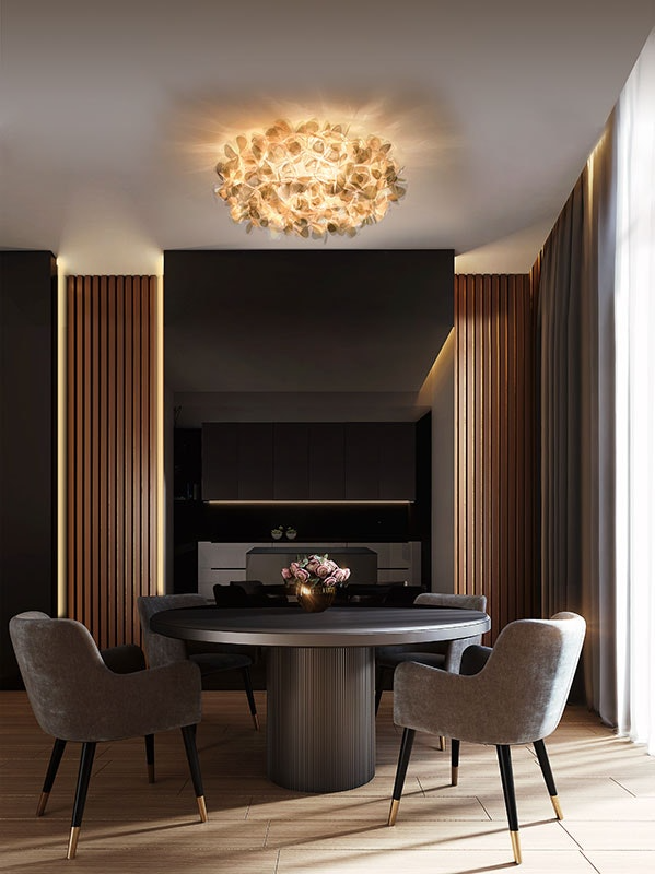 Slamp - Clizia Mama Non Mama Ceiling Lamp - Large - Gold