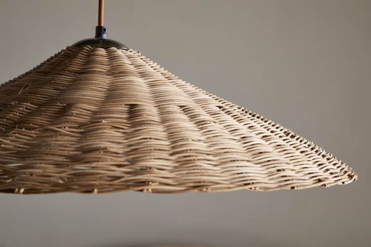 Nkuku - Sangu Rattan Pendant - Natural