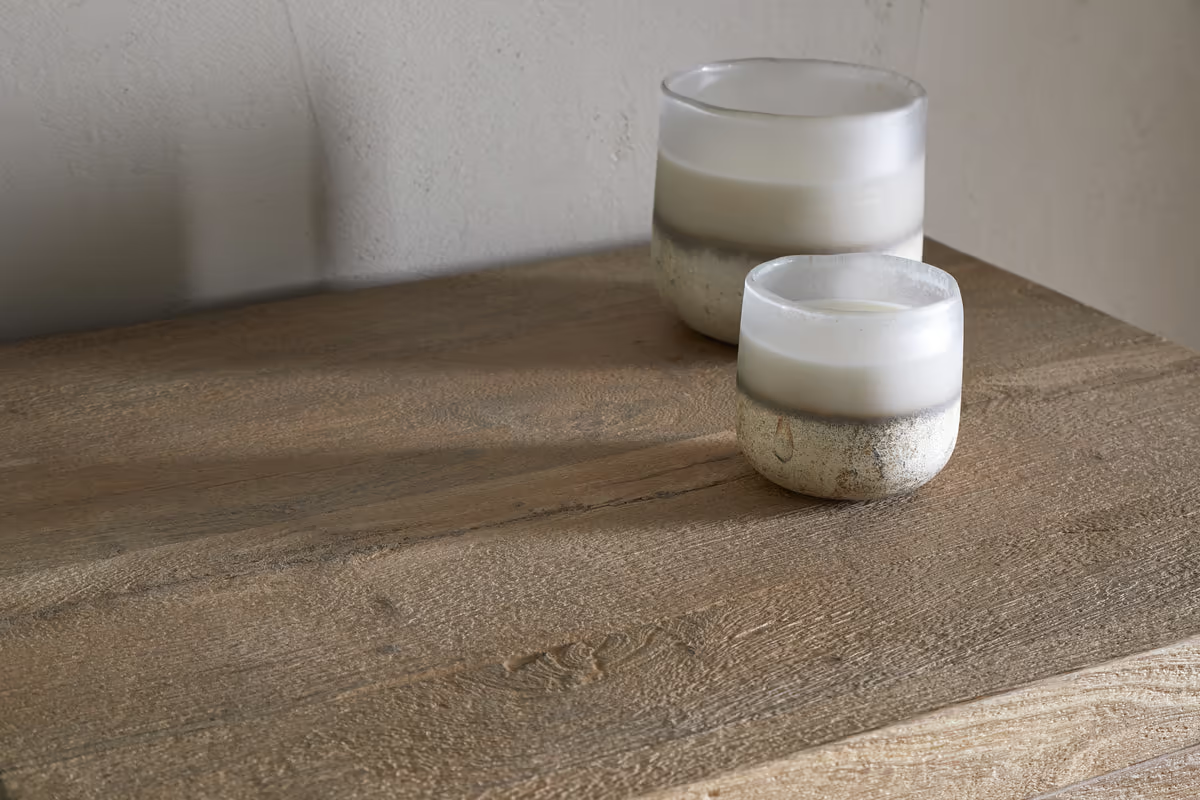 Nkuku - Iya Reclaimed Wood Tall Boy Chest of Drawers - Natural