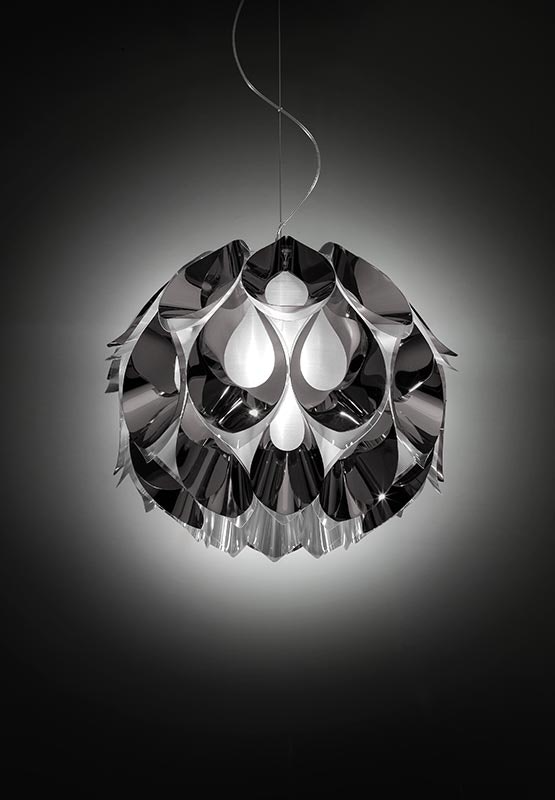 Slamp - Flora Suspension Lamp - Pewter