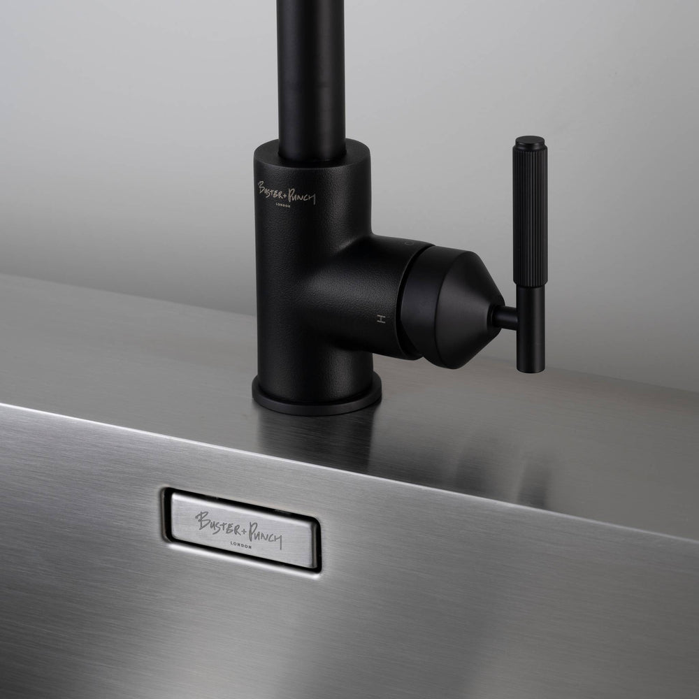 Buster & Punch - UK Kitchen Tap Linear - Mixer - Welder's Black