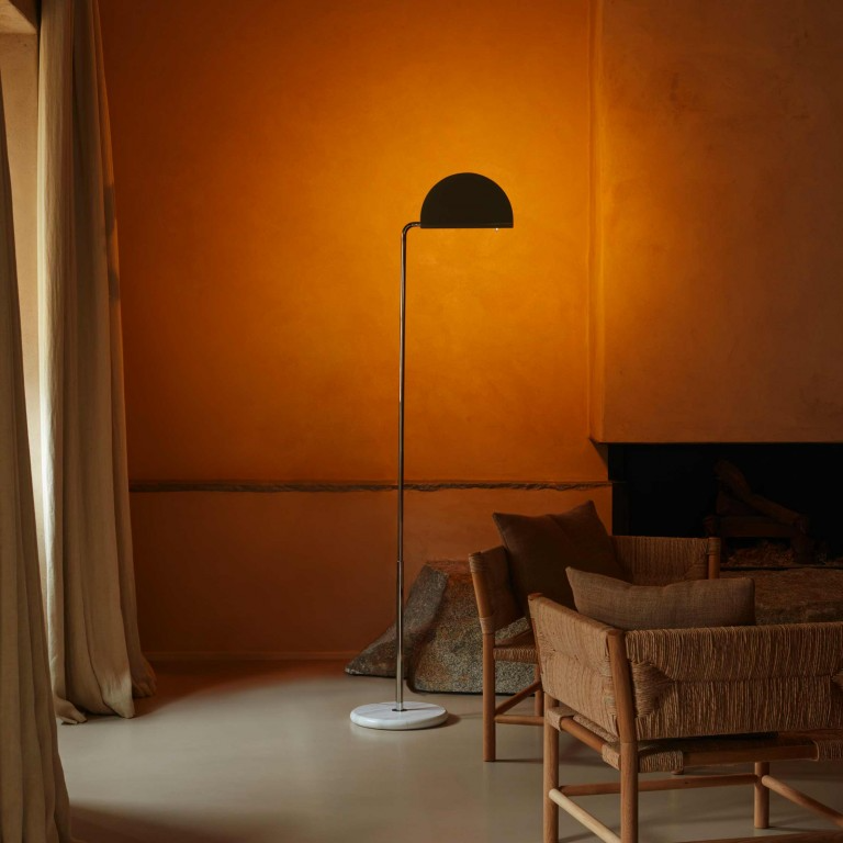 Dcw-Editions - Mezzaluna Floor Lamp - Black