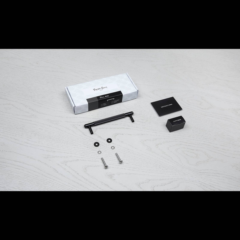 Buster & Punch - Pull Bar Linear - Black - Small