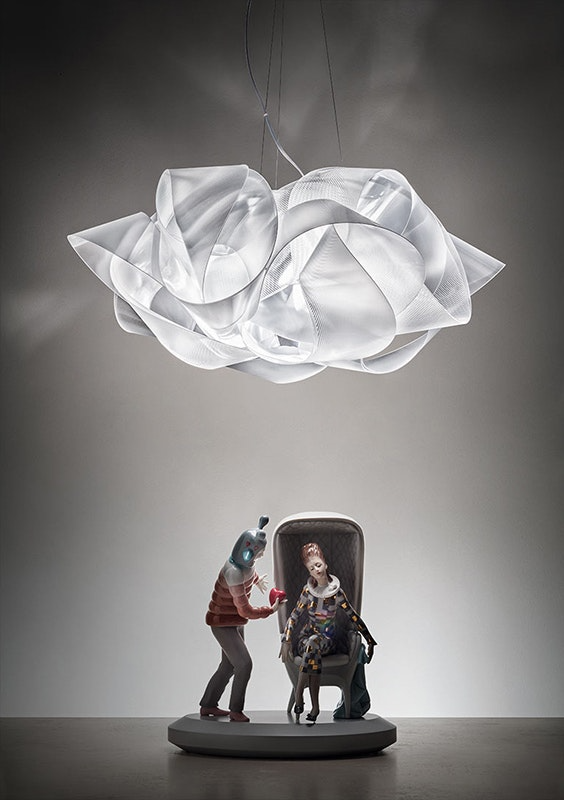 Slamp - Fabula Suspension Lamp - Medium - Prisma