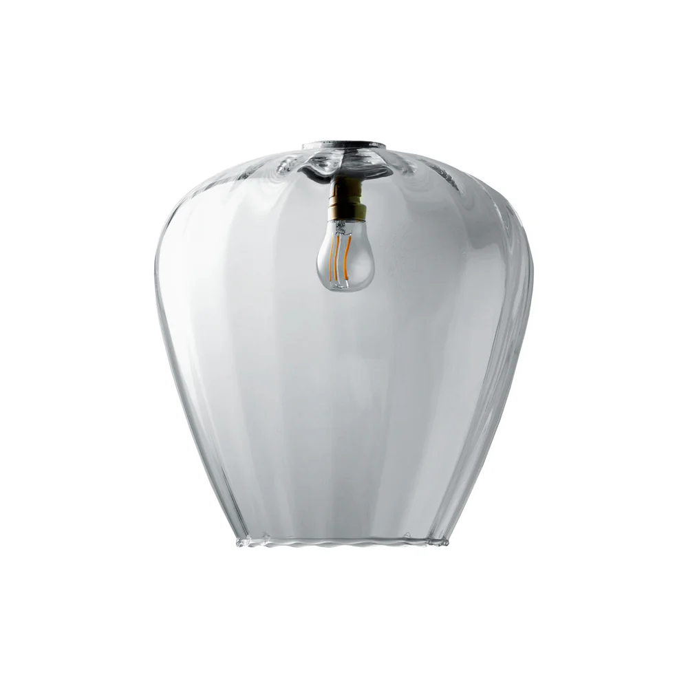 Pooky - Lisboa Pendant Light Shade - Larger - Clear Glass