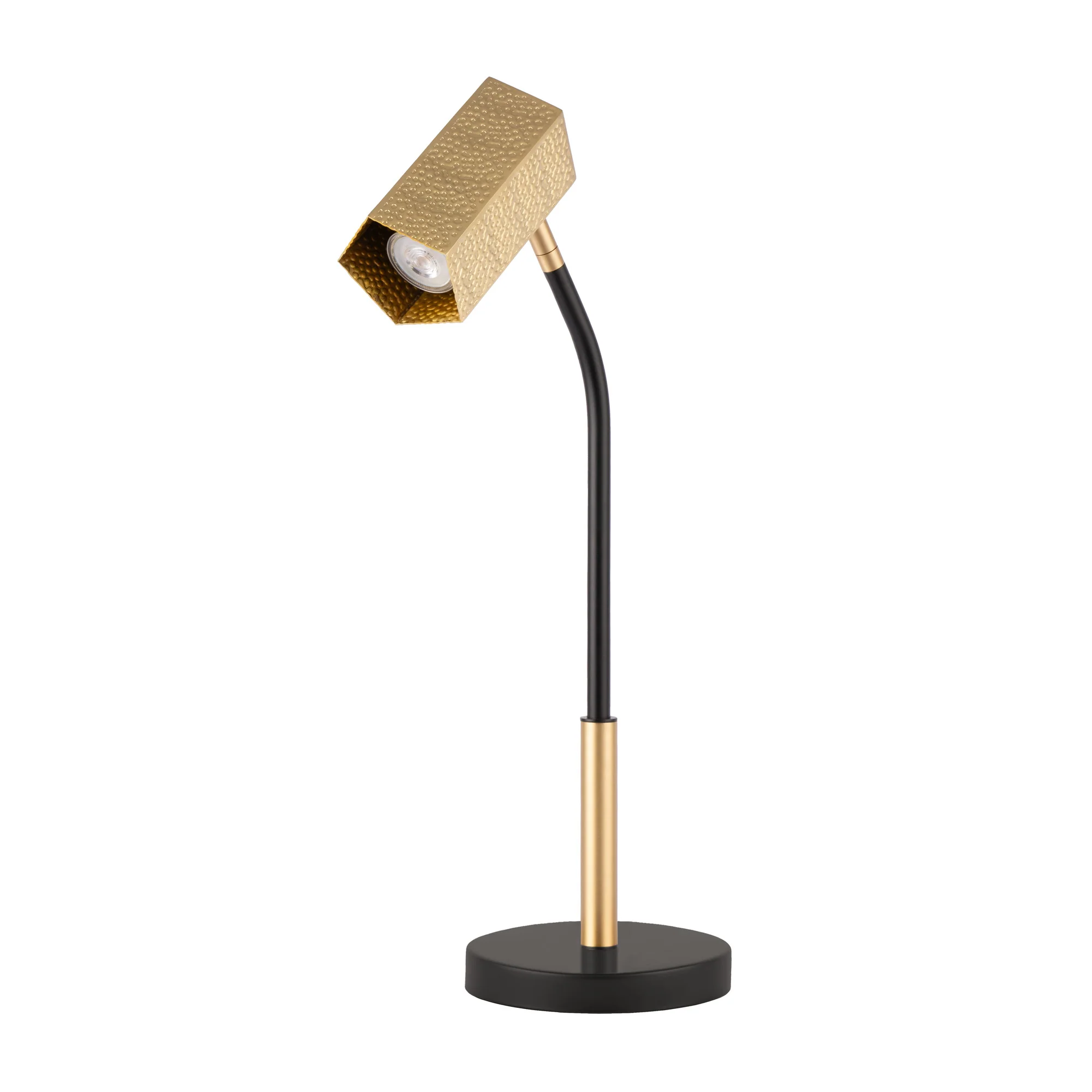 Northern Light - Cairo Table Lamp - Brushed Brass Matt Black Finish