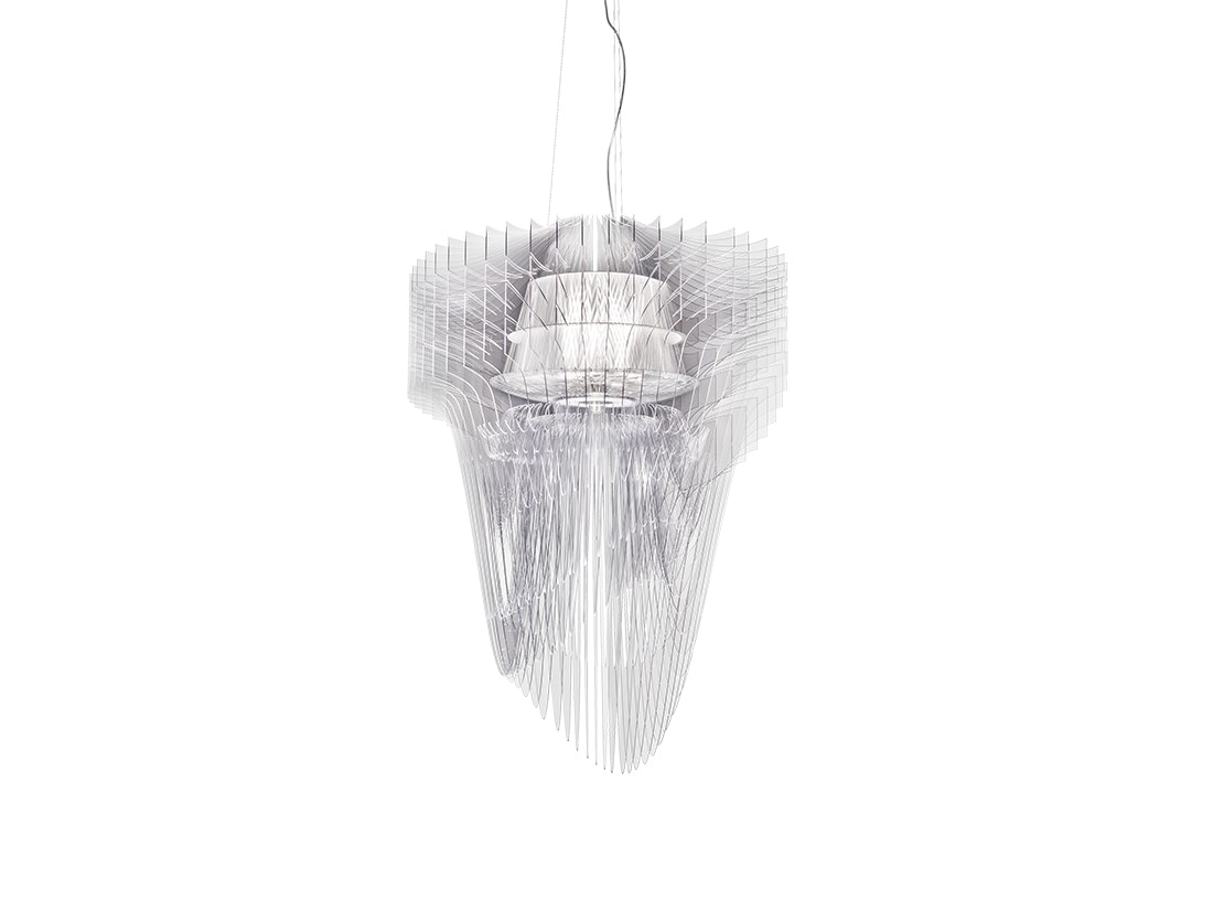 Slamp - Aria Suspension Lamp - Small - Transparent