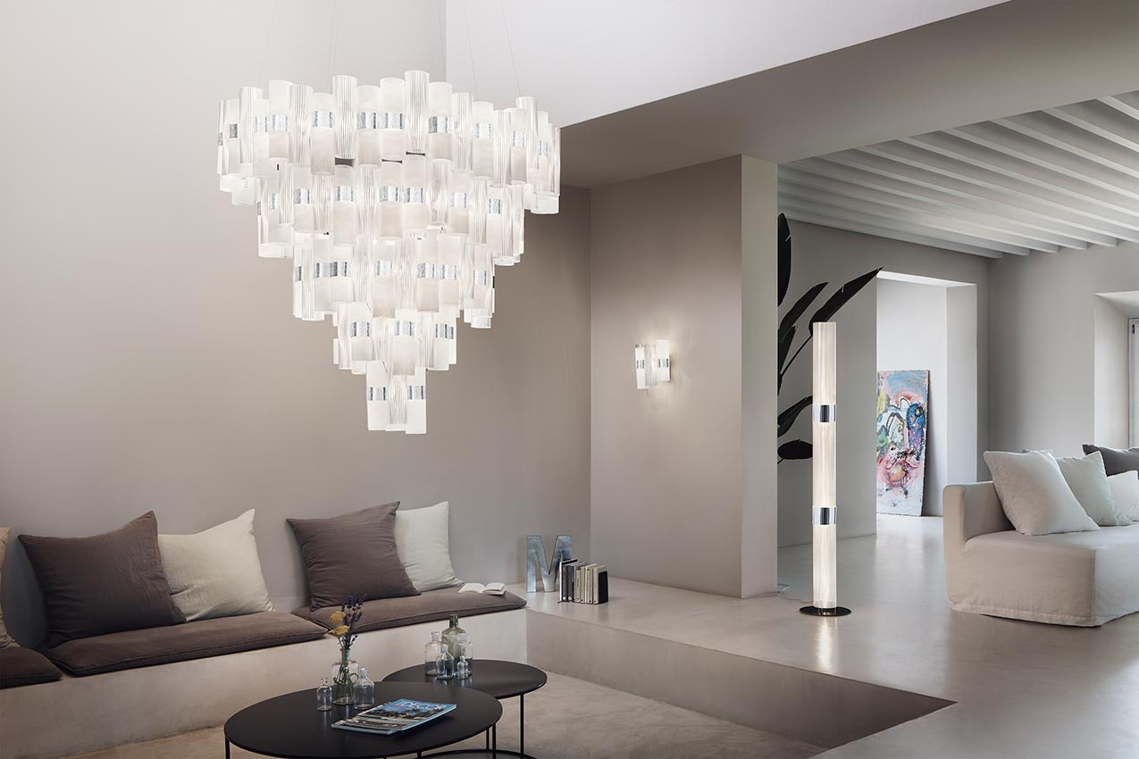 Slamp - La Lollona Suspension Lamp - 5XL - White