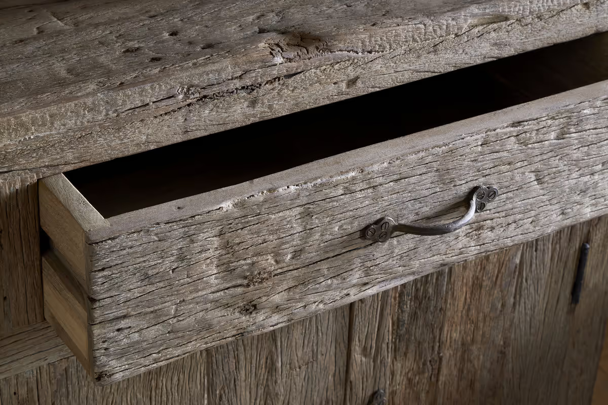 Nkuku - Ibo Reclaimed Wood Sideboard - Natural