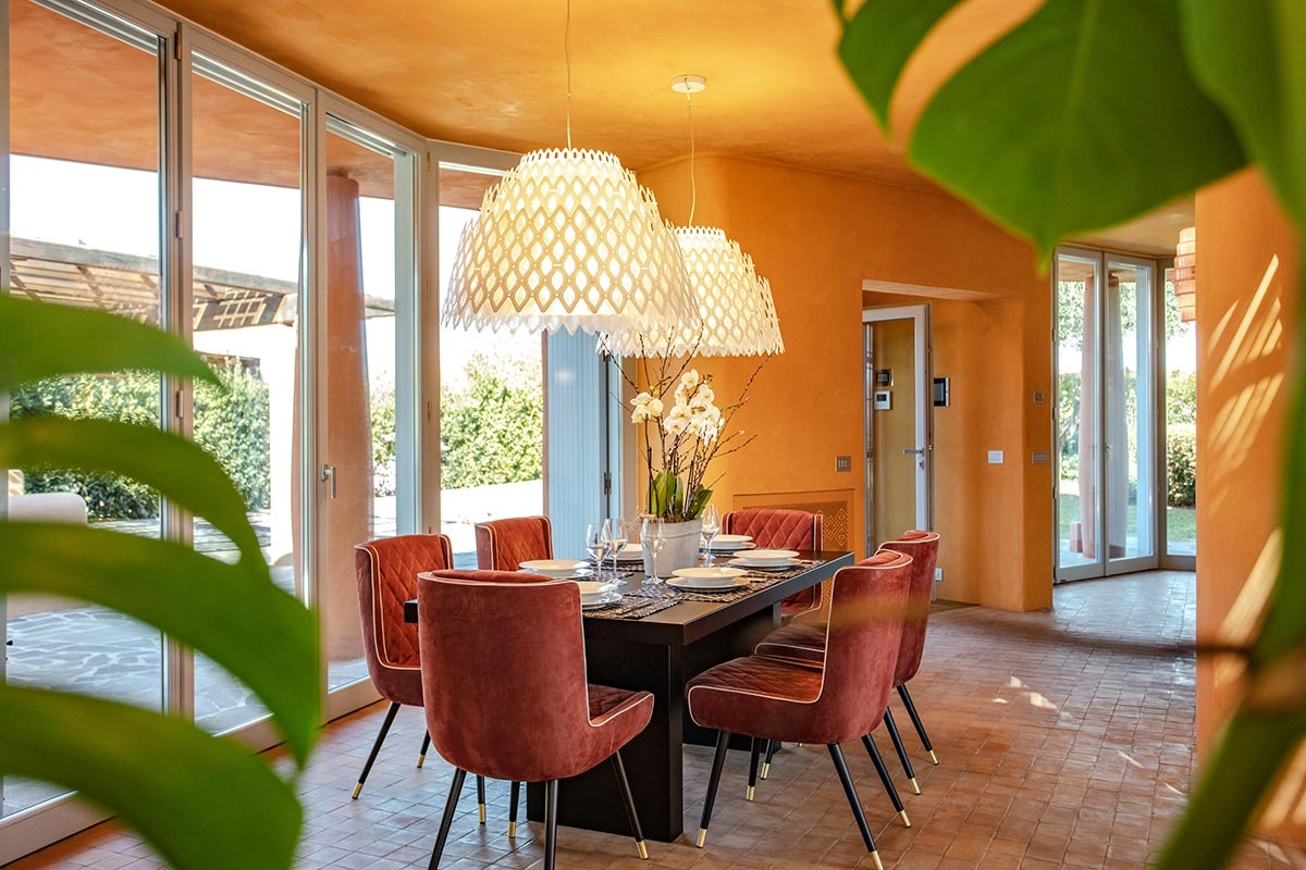 Slamp - Half Charlotte Suspension Lamp - White