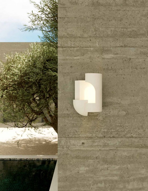 Dcw-Editions - Soul Story 2 - Outdoor Wall Lamp - White