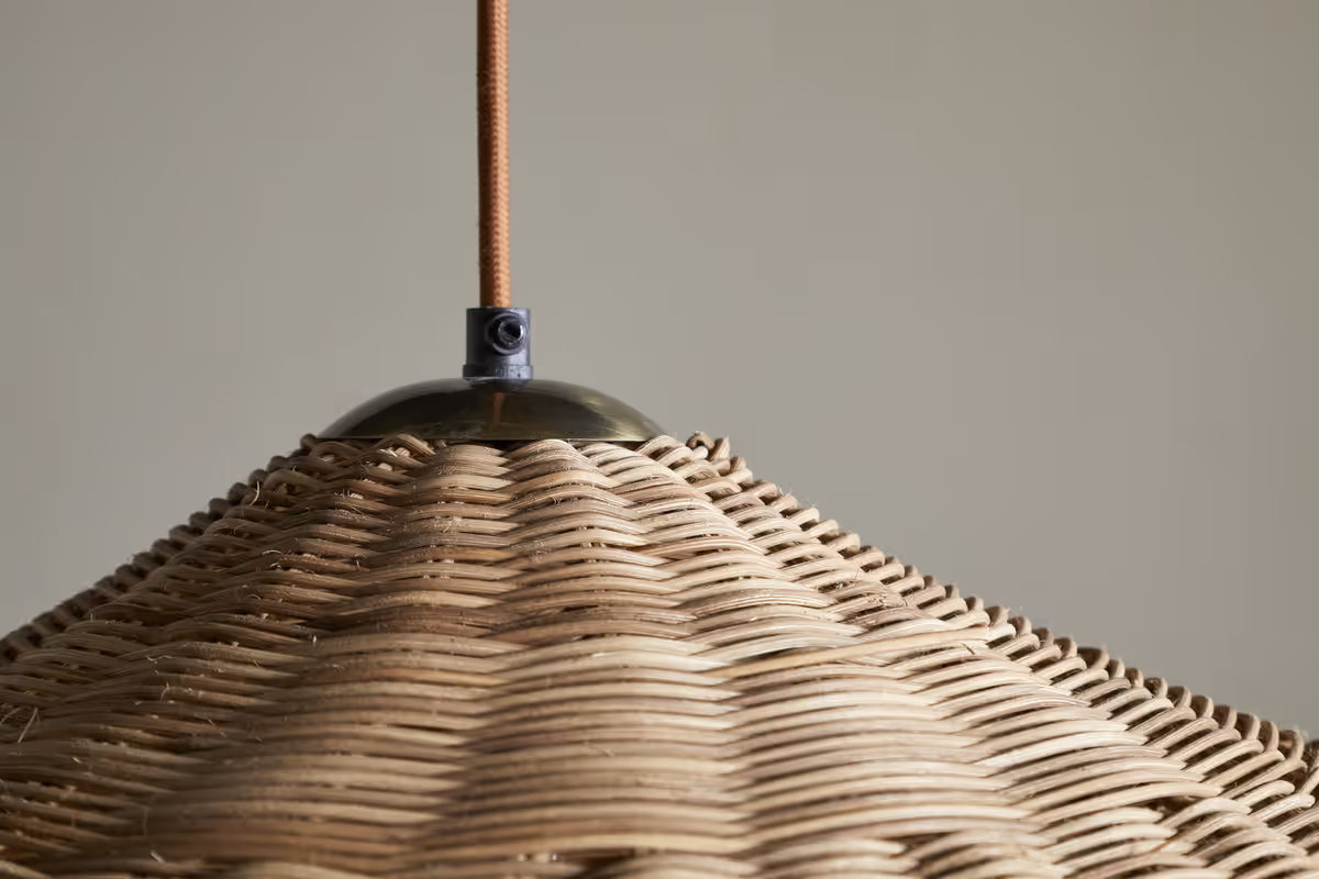 Nkuku - Sangu Rattan Pendant - Natural