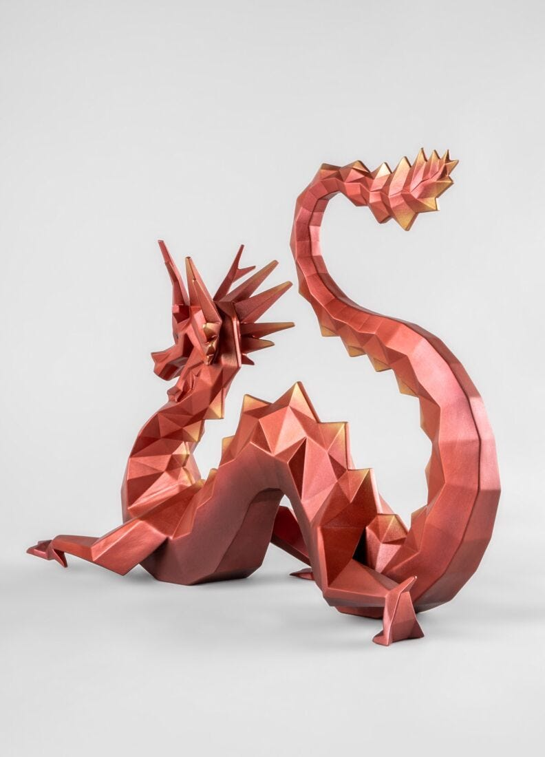 Lladró - Dragon Sculpture - Limited Edition