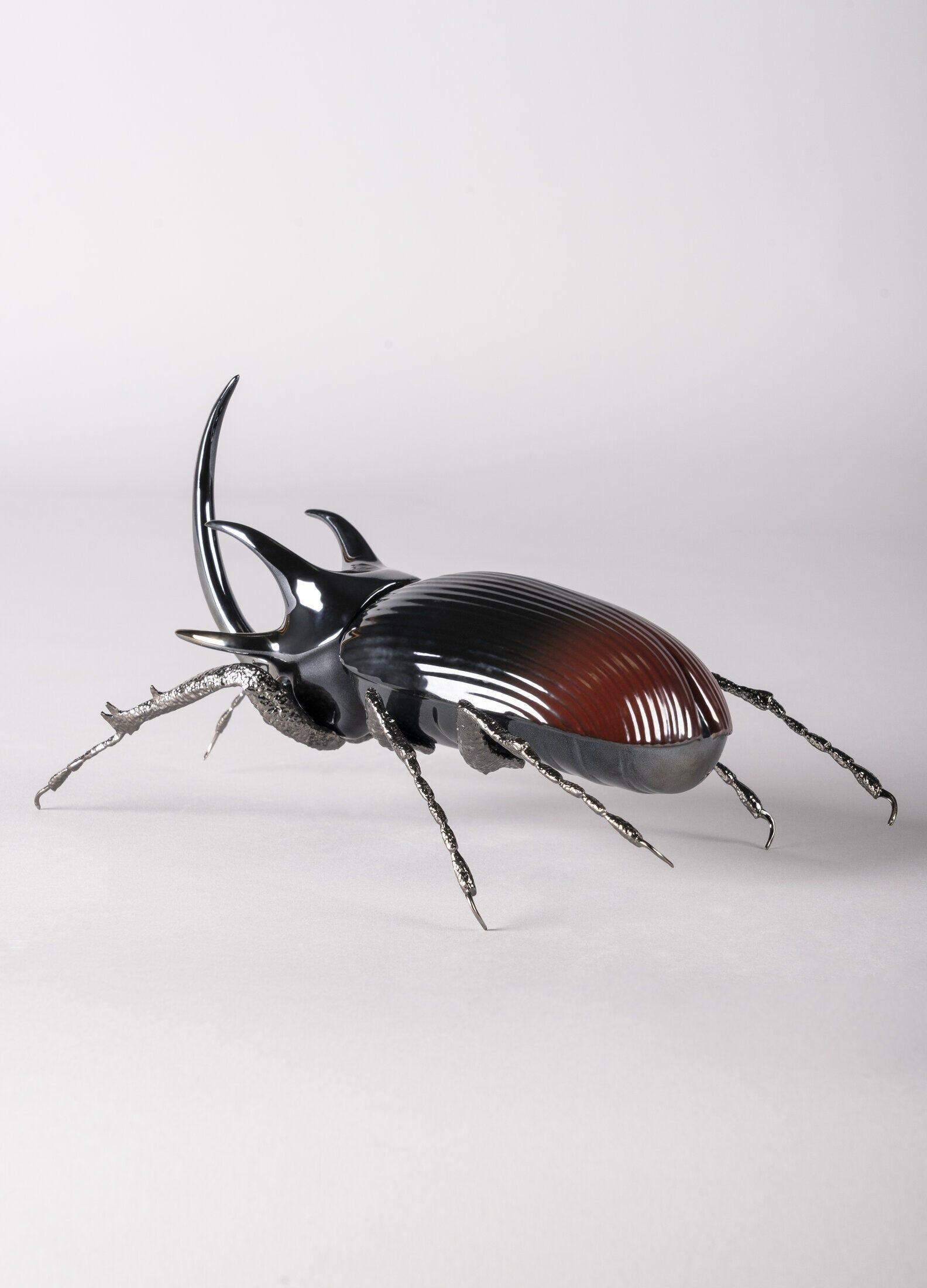 Lladró - Rhinoceros Beetle Figurine